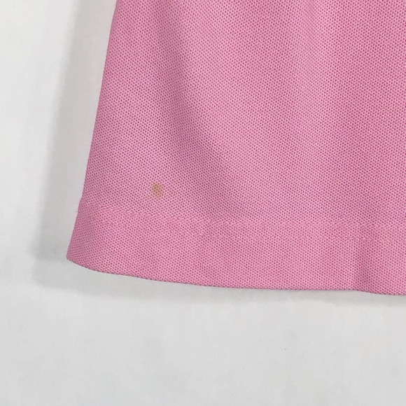 Lilly Pulitzer Small Polo Shirt‎ Pink Green Short Sleeve Half Button Down 600 - Picture 5 of 5